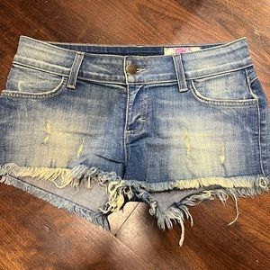 Siwy low waisted denim shorts